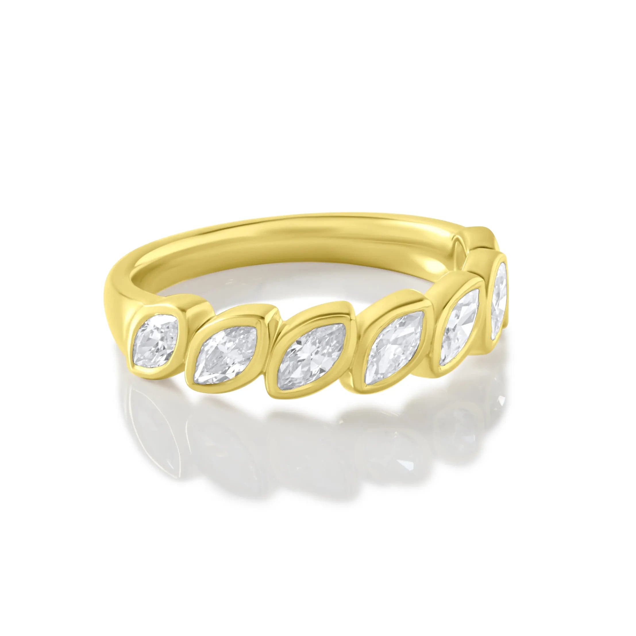 Marquise Infinity Eternity Band 0
