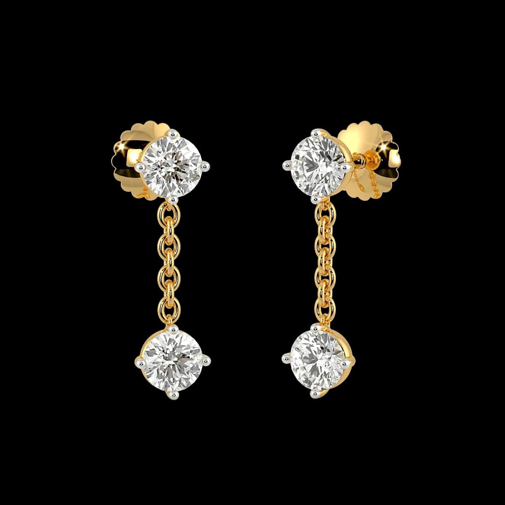 Raindrops Drop Earrings 0