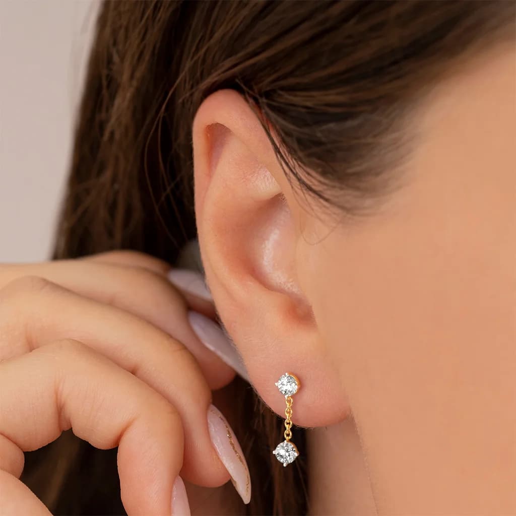 Raindrops Drop Earrings 3