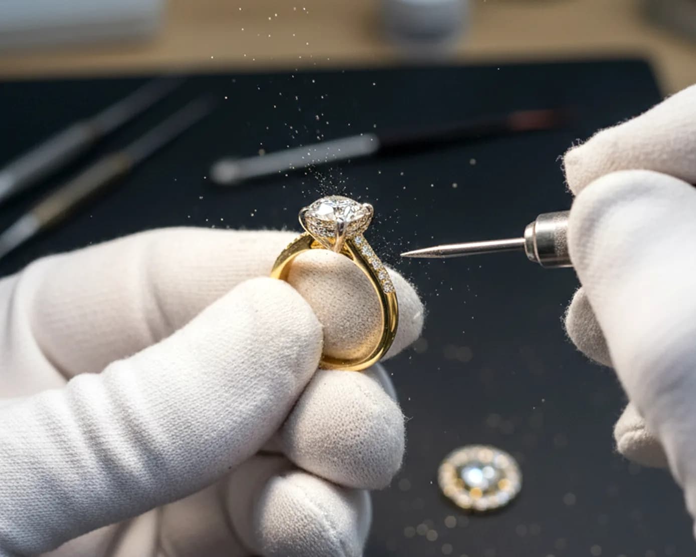 Stamp and solder