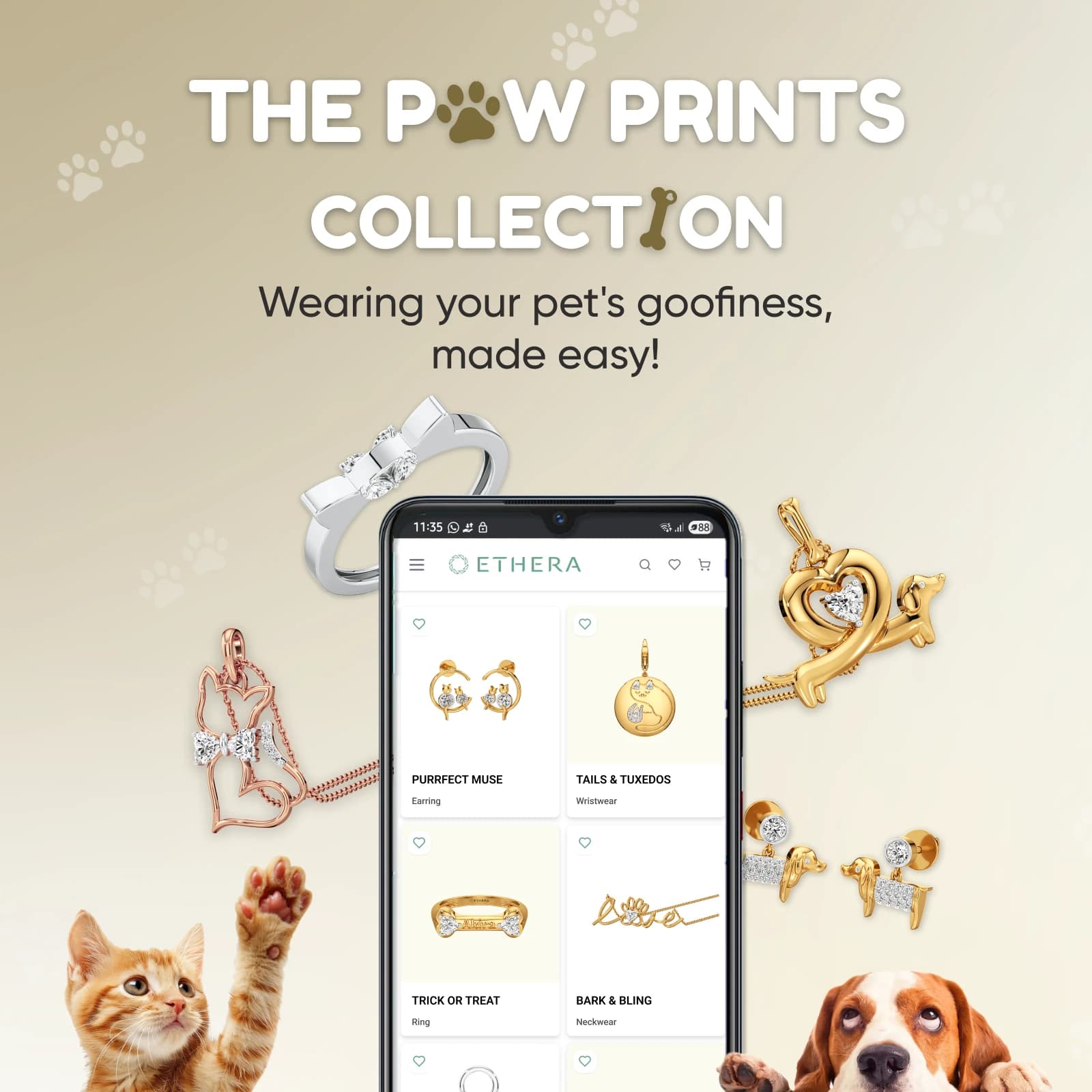 Paw Prints Collection