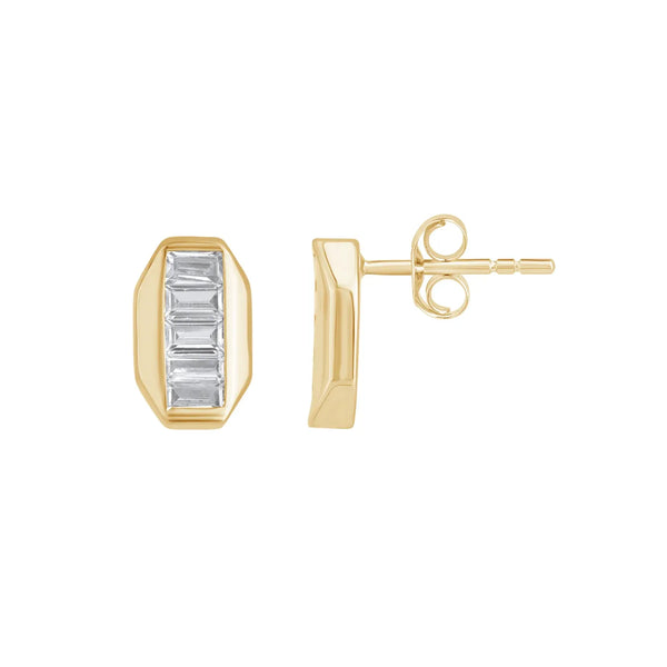 Boxed Chic Hoop Earrings