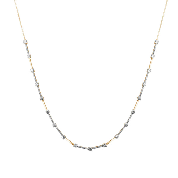 Nebula Glow Tennis Necklace