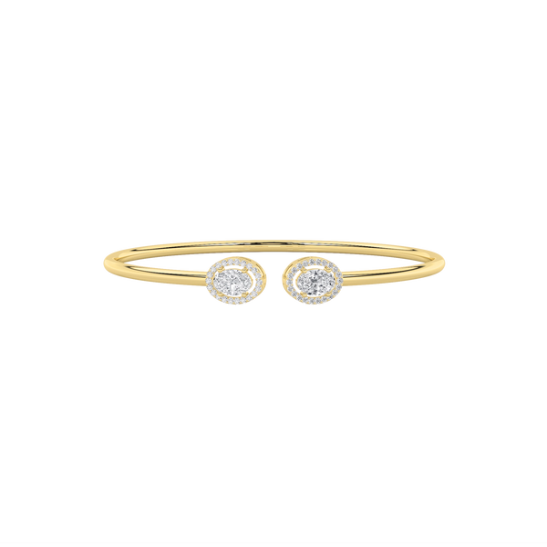 Juniper Diamond Open Top Bangle