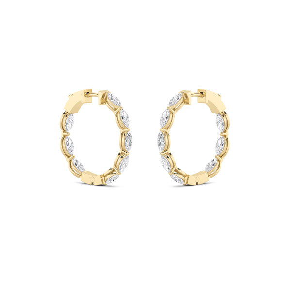 Radiant Circle Hoops
