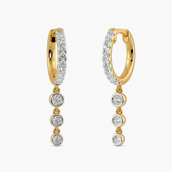 Crystal Cascades Bali Earrings