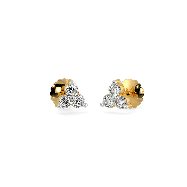 Triad of Brilliance Studs