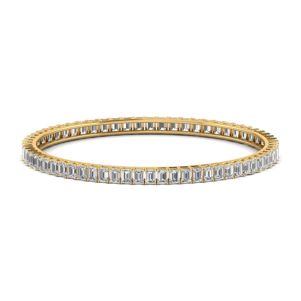 Marq Of Emerald Round Bangle