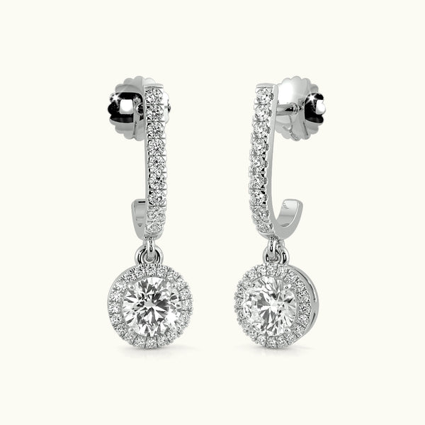 Twilight Halo Hoop Earrings