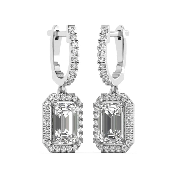 Crown Jewel Drop Earrings