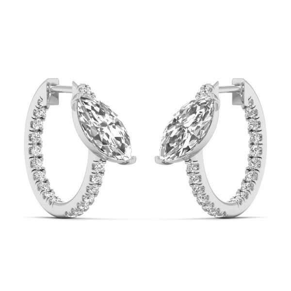 Navette  Drop Earrings