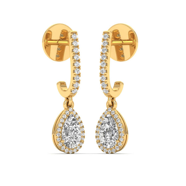 A Pear Of Two Drop Earrings