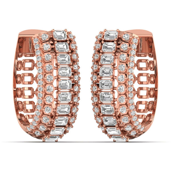 Stellar Steps Hoop Earrings