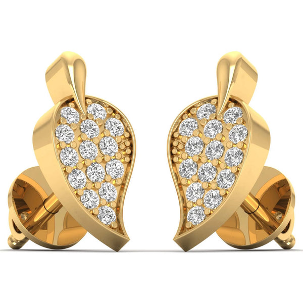 Autumns Leaf Stud Earrings