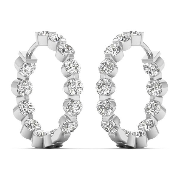 Infinite Bliss Hoop Earrings