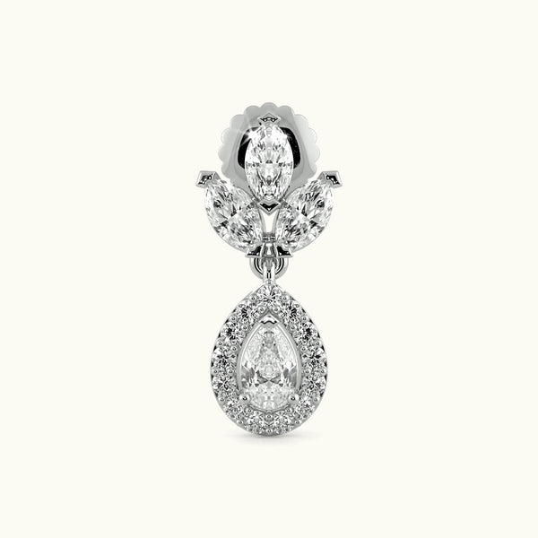 Flame Of Elegance Drop Earrings