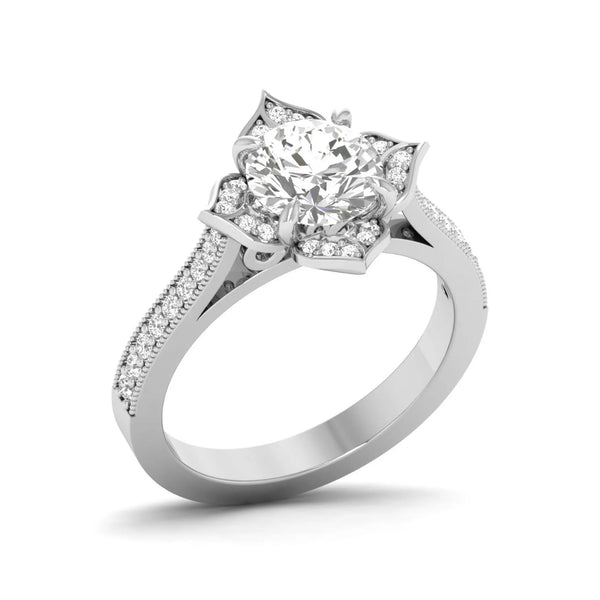 Floraison Halo Ring