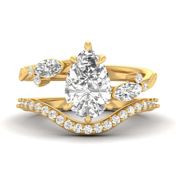 Midnight Opulence Solitaire Ring
