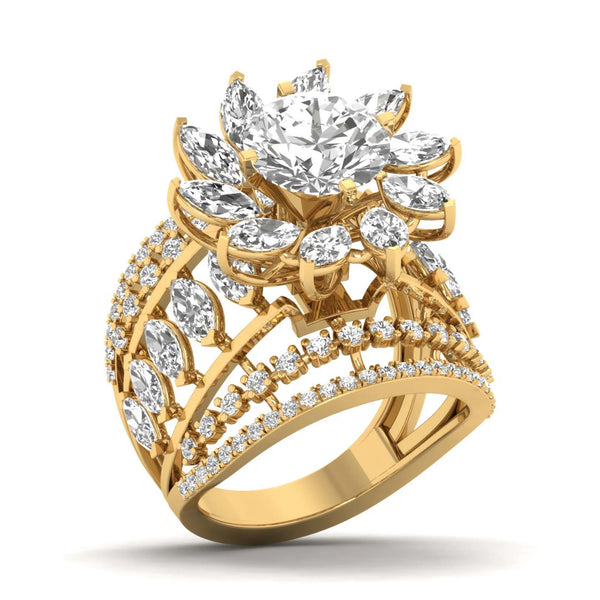 Majestic Aura Cocktail Ring