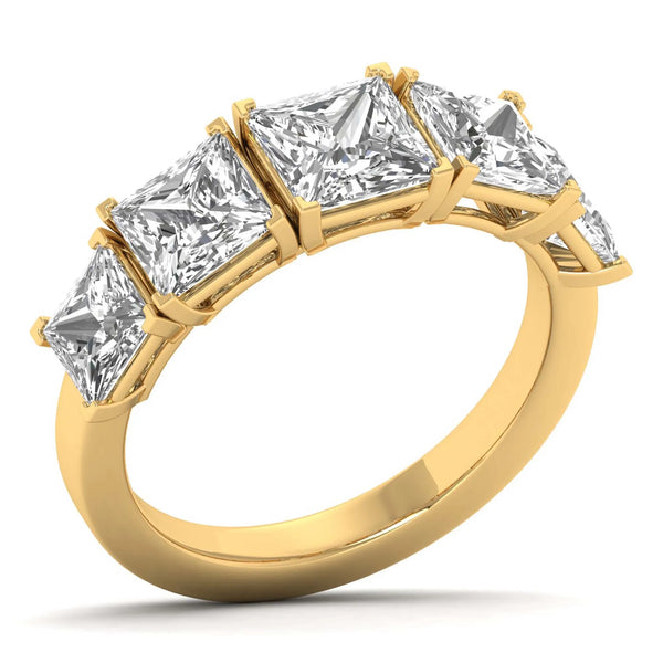 Radiant Quintet 5 Stone Ring