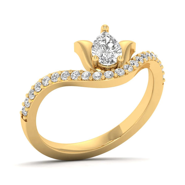 Eternal Rose Floral Ring