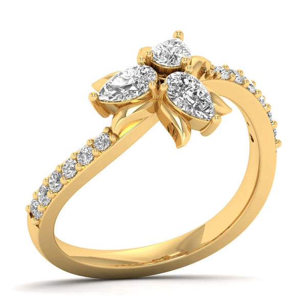 Sepels And Tepels 3 Stone Ring