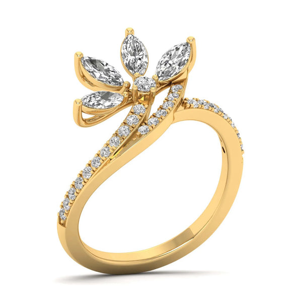 The Ivy Floral Ring