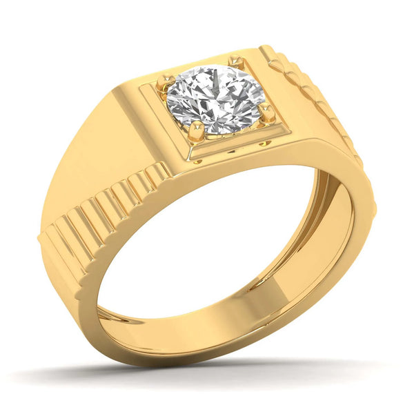 Solo Brilliance Men's Ring