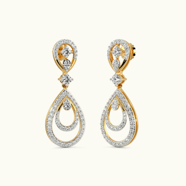 Raindrop Mirage Drop Earrings