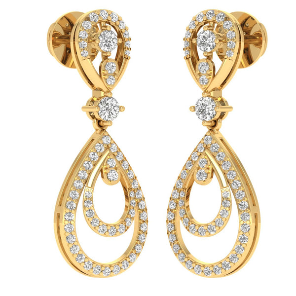 Raindrop Mirage Drop Earrings