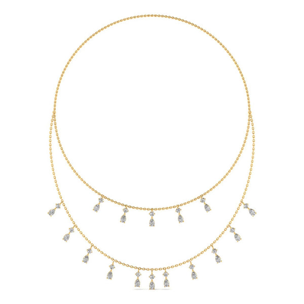 Diamond Ripples Necklet