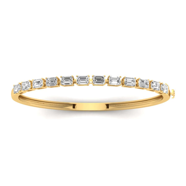 Diamond Zenith Oval Bangle