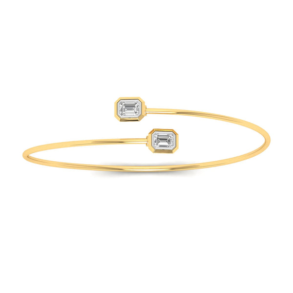 Flawless Halo Flexible Bangle
