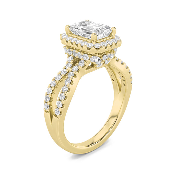 Diamond Dream Halo Ring