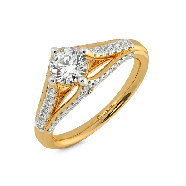 You & Me Solitaire Ring