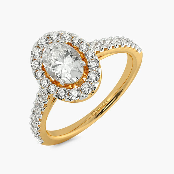 Divine Devotion Halo Ring