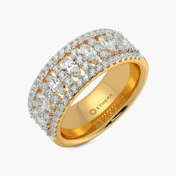 Paved Perfection Eternity Band
