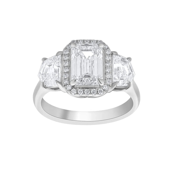 Past, Present , Future 3 Stone Ring