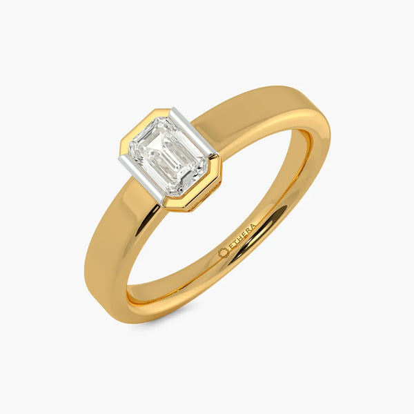 Eternal Emerald Solitaire Ring
