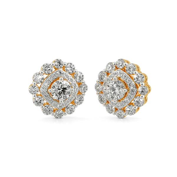 Heirloom Halo Studs