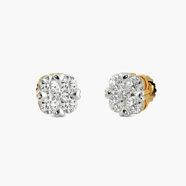 Heartfelt Brilliance Stud Earrings