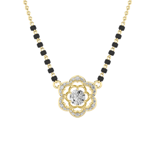 Timeless Blooms Mangalsutra Necklace