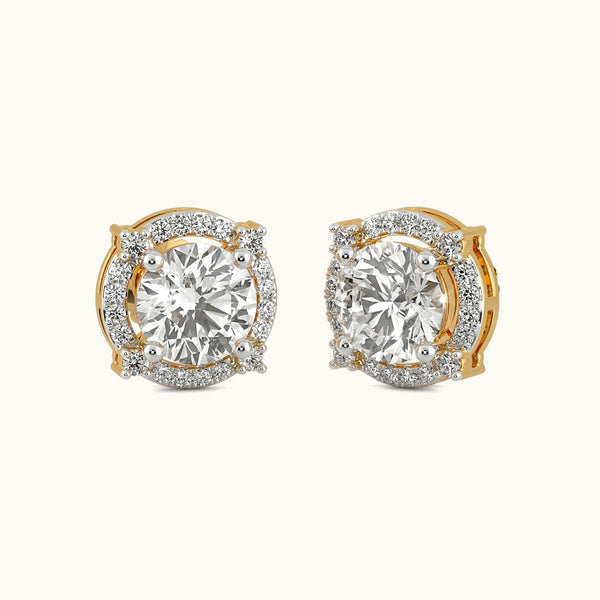 Halo In Motion Stud Earrings