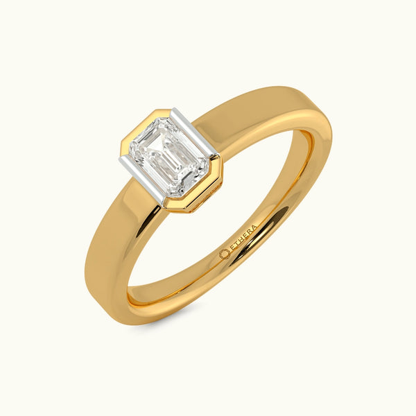Eternal Emerald Solitaire Ring
