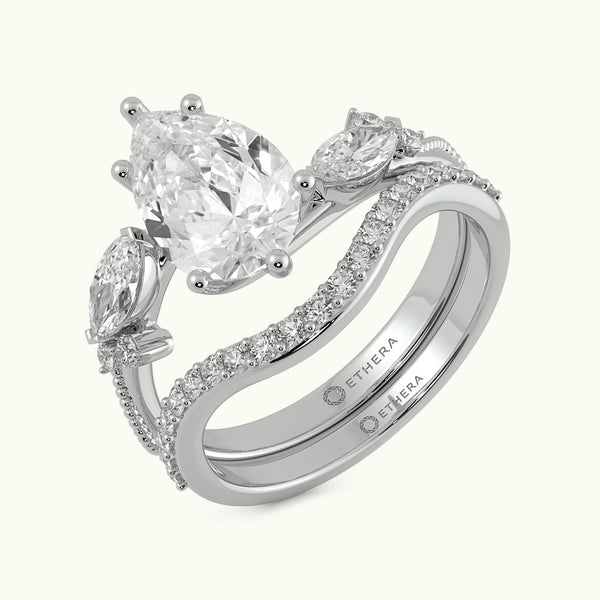 Midnight Opulence Solitaire Ring