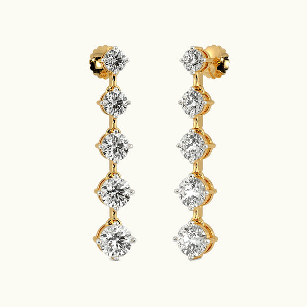 Airy Elegance Drop Earrings