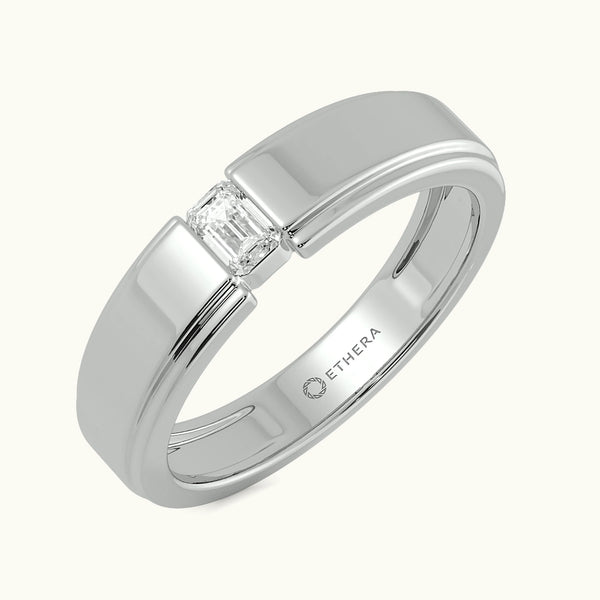 The Sculpted Band Men's Ring
