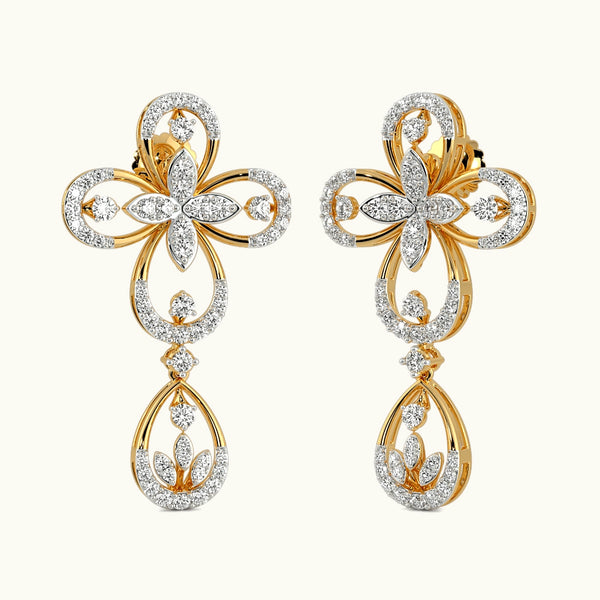 Spring Sunshine Drop Earrings