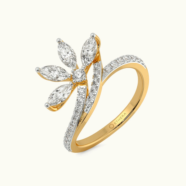 The Ivy Floral Ring