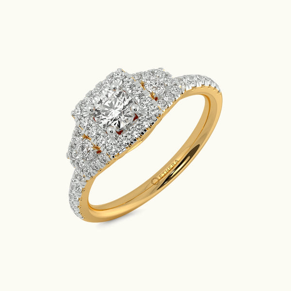 All Eyes On You Solitaire Ring
